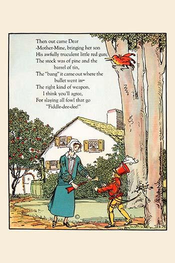 A selection from a children's story entitled Fiddle Dee Dee. Poster Print by Eugene Field - Item # VARBLL0587251301