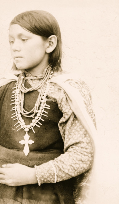 Young Indian girl, pueblo of Isleta, N.M. Poster Print - Item # VARBLL058751182L