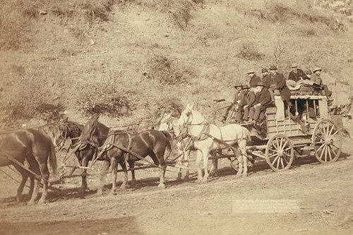 The last Deadwood Coach. Last trip of the famous Deadwood Coach Poster Print by John C.H. Grabill - Item # VARBLL0587238127