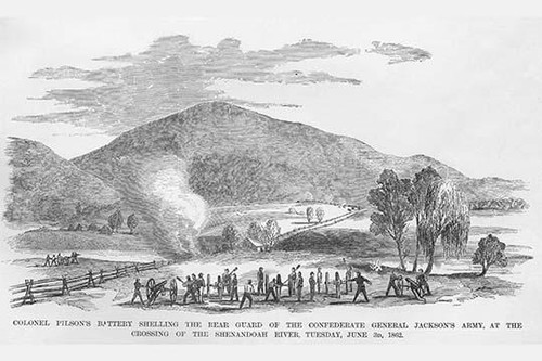 Pilson's Battery Shell Jackson in the Shenandoah Poster Print by Frank  Leslie - Item # VARBLL0587325569