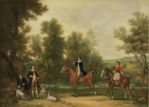 Resting during the Fox Hunt Poster Print - Item # VARBLL058759794L