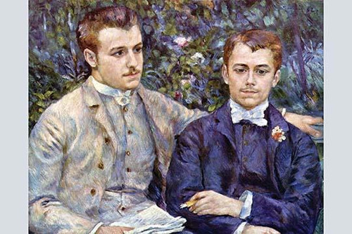 Portrait of Charles and George Poster Print by Pierre-August  Renoir - Item # VARBLL0587255021