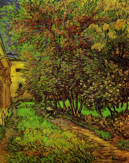 The Garden of Saint-Paul Hospital Poster Print - Item # VARBLL058750524L