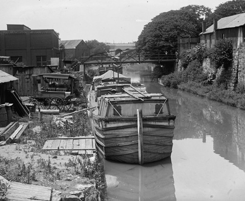 Chesapeake & Ohio Canal; Boat tied alongside Poster Print - Item # VARBLL058746334L