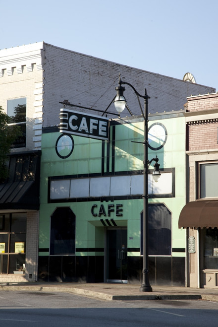 Caf? in Downtown Gadsden Poster Print - Item # VARBLL058756271L