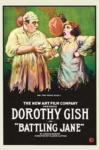 Chef holds a pair of eggs while a woman screams at him Poster Print - Item # VARBLL058762036L