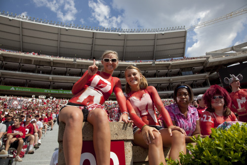 Annual spring practice scrimmage game called A-Day. The Alabama Crimson Tide team began playing in 1892 and has claimed many national championships. Poster Print by Carol Highsmith - Item # VARBLL0587559403