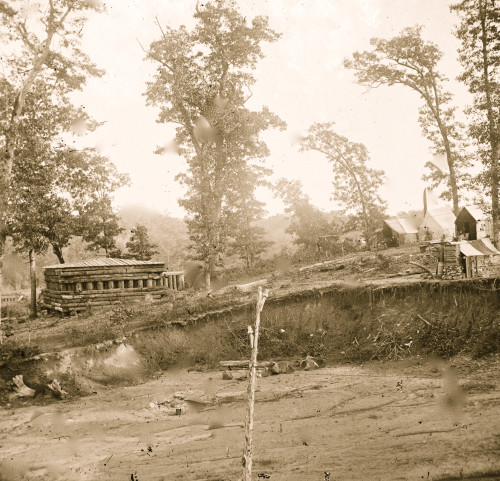 Chattanooga, Tenn., vicinity. Blockhouse on the Nashville & Chattanooga Railroad Poster Print - Item # VARBLL058745302L