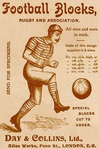 Early advertisment for shin guards Poster Print by unknown - Item # VARBLL058728479x