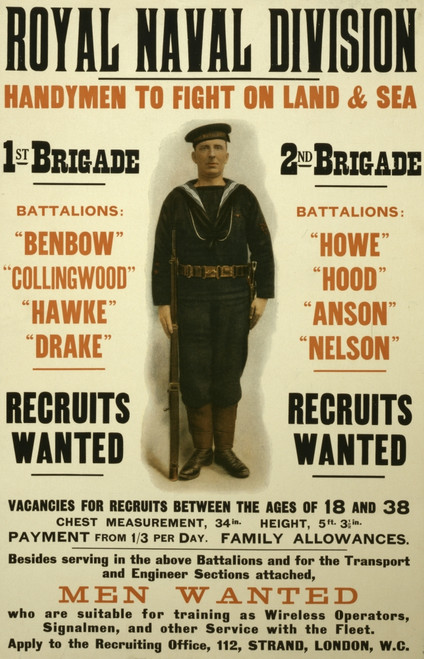 sailor posed with his rifle. Poster Print - Item # VARBLL058748394L
