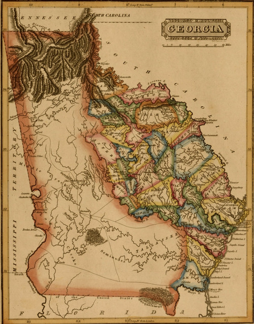Georgia - 1817 Poster Print - Item # VARBLL058757993L