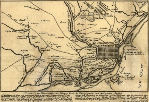 Philadelphia in the War - 1777 Poster Print - Item # VARBLL058759654L