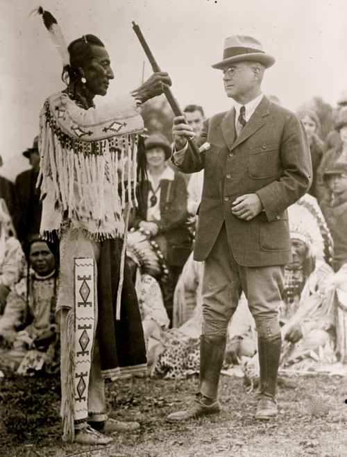 Chief Big Spring & H.E. Manville Poster Print - Item # VARBLL058751409L