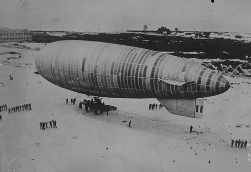 Navy dirigible Poster Print - Item # VARBLL058748109L