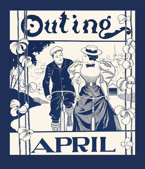 A man and woman bicycling next to each other. Poster Print by  Hy S. Watson - Item # VARBLL058741569x