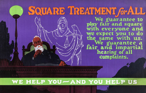 Mather & Company, Chicago printers who capitalized on the 1920s-era fascination with enhancing efficiency in the workplace, produced this colorful motivational art to be hung in factories and offices. Poster Print by Unknown - Item # VARBLL0587398345