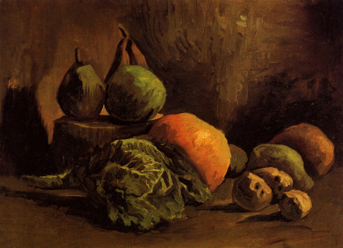 Still Life with Vegetables and Fruit Poster Print - Item # VARBLL058750405L
