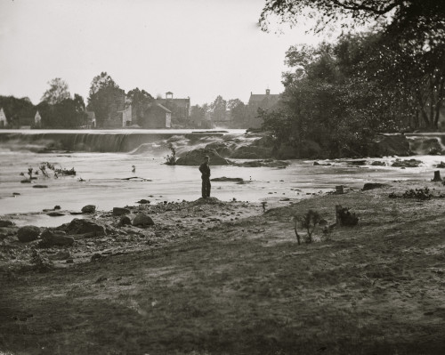 Richmond, Virginia. Pontoon bridge across the James river Poster Print - Item # VARBLL058753397L