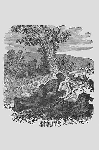 African Americans as Scouts Poster Print by Frank  Leslie - Item # VARBLL0587332905