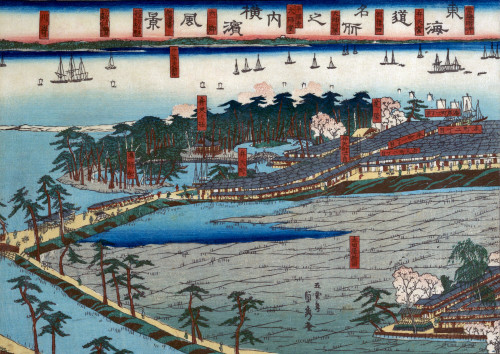 Landscape View of Yokohama Poster Print by Sadahide - Item # VARBLL0587651571
