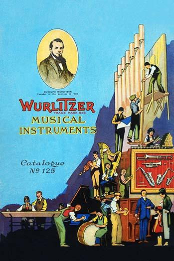 Catalog of musical instruments made, sold, or distributed by the Wurlitzer music company. Poster Print by unknown - Item # VARBLL0587313072
