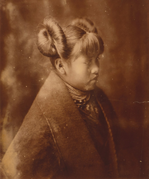 Hopi girl, half-length portrait, facing right. Poster Print - Item # VARBLL058747073L