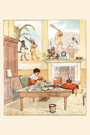 The King was in his Counting house counting out his money Poster Print by Randolph  Caldecott - Item # VARBLL0587316950