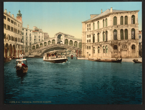 The Grand Canal with the Rialto Bridge, Venice, Italy Poster Print - Item # VARBLL058751909L