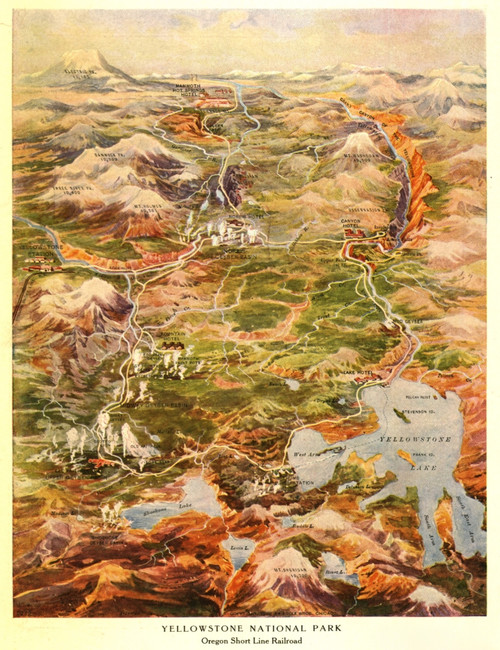 Yellowstone National Park Poster Print - Item # VARBLL058757125L