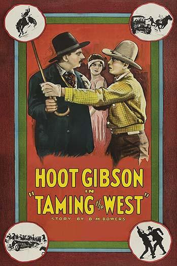 Cowboy grabs a cane from a black suited man Poster Print by Unknown - Item # VARBLL058762901L