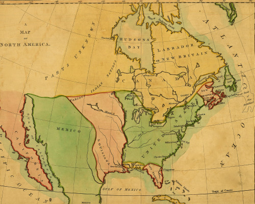 North America - 1803 Poster Print