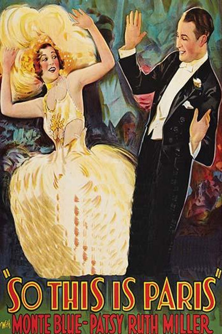 Pretty Young Girl and Handsome man in tuxedo dance Poster Print by Unknown - Item # VARBLL058762749L