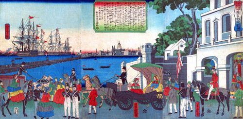 Port of London, England Poster Print by Yoshitora - Item # VARBLL0587651814