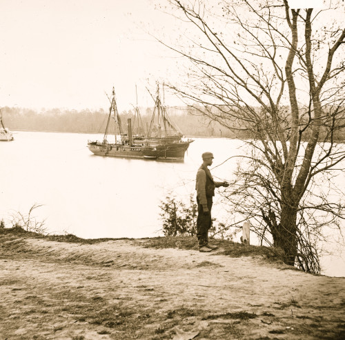 Virginia. Ships on the [James River] Poster Print - Item # VARBLL058745296L