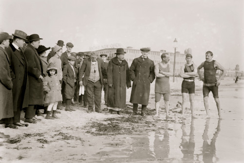 Winter Bathers, N.Y. Poster Print - Item # VARBLL058750046L