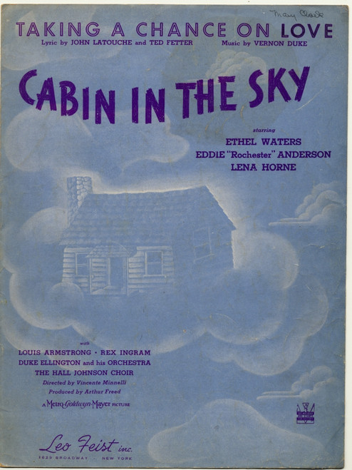 A Log cabin is shown floating in the sky Poster Print - Item # VARBLL058753771L
