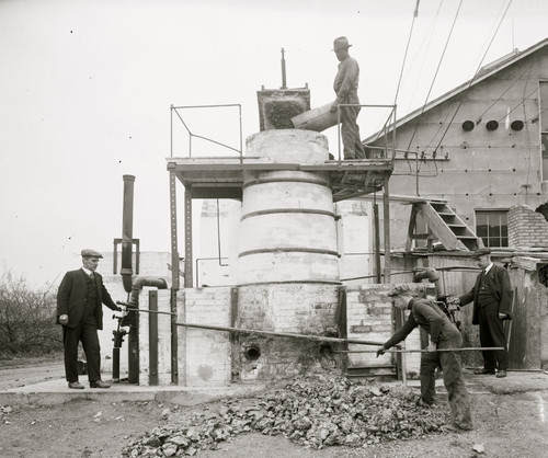 African American worker on Machine for extracting acid from phosphate Poster Print - Item # VARBLL0587631252