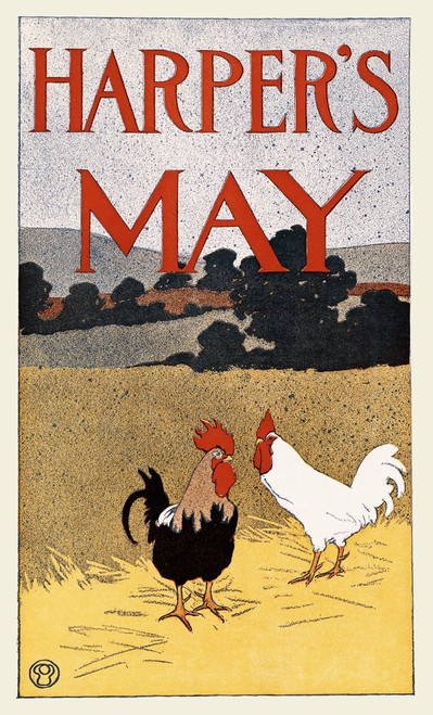 Two roosters. Poster Print by  Edward Penfield - Item # VARBLL0587413700