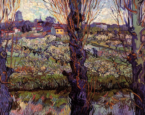 Orchard in Blossom with View of Arles Poster Print - Item # VARBLL058750511L