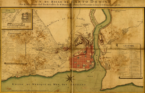 Siege of Santo Domingo - 1895 Poster Print - Item # VARBLL058758608L