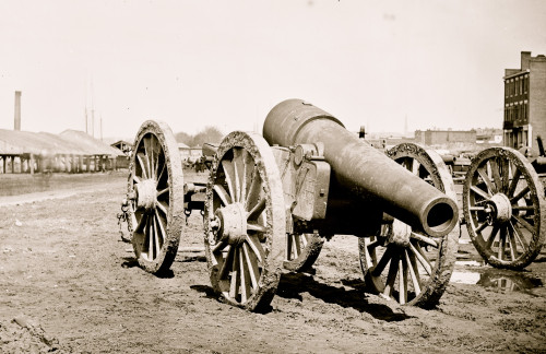 Richmond, Va. Captured siege guns at Rocketts; Poster Print - Item # VARBLL058752234L