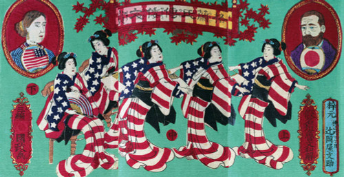 Life of President Grant in Japanese Poster Print by Kokunimasa - Item # VARBLL0587650273