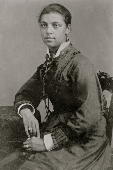 Portrait of an African American woman, seated Poster Print - Item # VARBLL0587632038