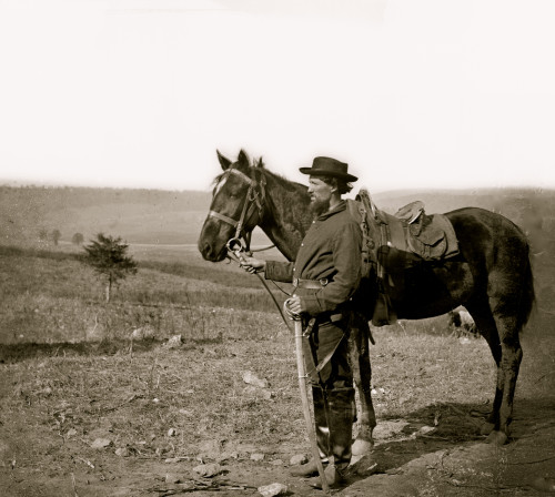 Antietam, Md. A cavalry orderly Poster Print - Item # VARBLL058753619L