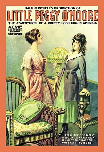 Poster for a theatrical performance about a newly arrived immigrant from the Emerald Isles, Ireland.  "Treat Me Decent" is the cry of this new immigrant girl. Poster Print by unknown - Item # VARBLL0587004789