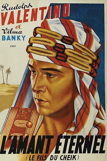 Rudolph Valentino portrait as a Sheik Poster Print by Unknown - Item # VARBLL058762755L