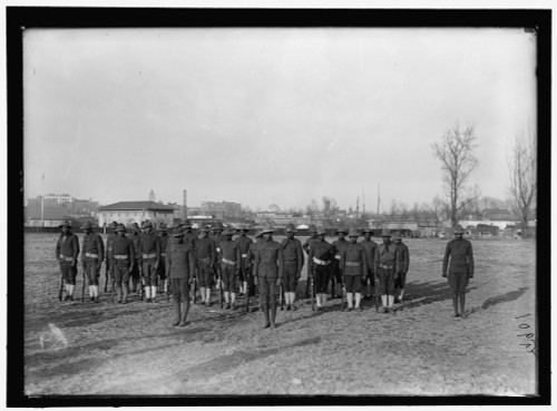 African American soldiers in parade formation Poster Print - Item # VARBLL0587631708