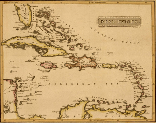 West Indies -1817 Poster Print - Item # VARBLL058757975L