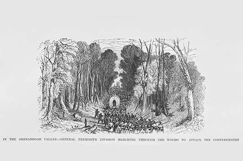 Fremont on the March Through the Shenandoah Poster Print by Frank  Leslie - Item # VARBLL0587325798