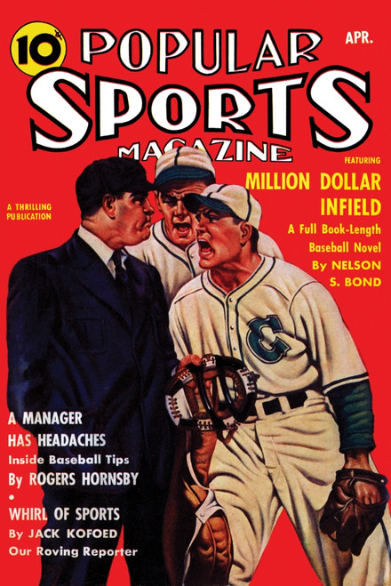 Cover art from a pulp magazine dedicated to thrilling tales of sports. Poster Print by unknown - Item # VARBLL0587378425